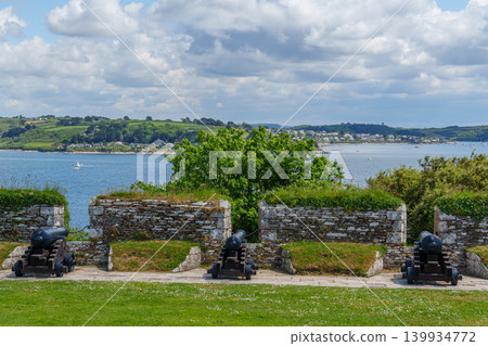 Falmouth at the coast of Cornwall in England Falmouth at the coast of Cornwall in England 139934772
