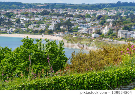 Falmouth at the coast of Cornwall in England Falmouth at the coast of Cornwall in England 139934804