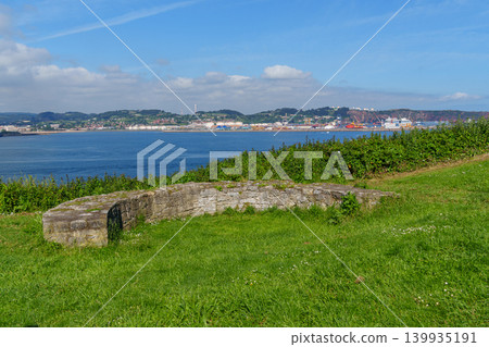 the city of Gijon in Spain the city of Gijon in Spain 139935191