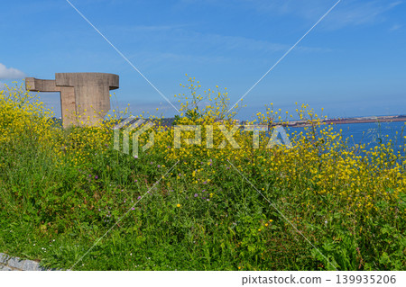 the city of Gijon in Spain the city of Gijon in Spain 139935206