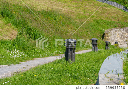 the city of Gijon in Spain 139935238