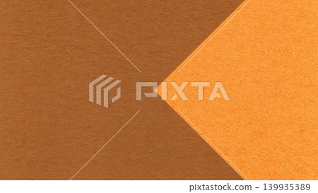 Textured warm brown paper background with orange arrow, macro. Template with copy space for banner, presentation Textured warm brown paper background with orange arrow, macro. Template with copy space for banner, presentation 139935389