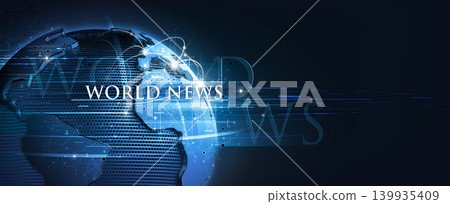 World News background concept 139935409