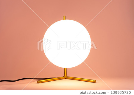 Light lamp growing in the room 139935720