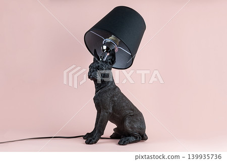 Light lamp growing in the room 139935736