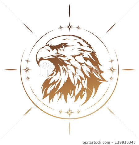 Eagle logo vector illustrations design template Eagle logo vector illustrations design template 139936345