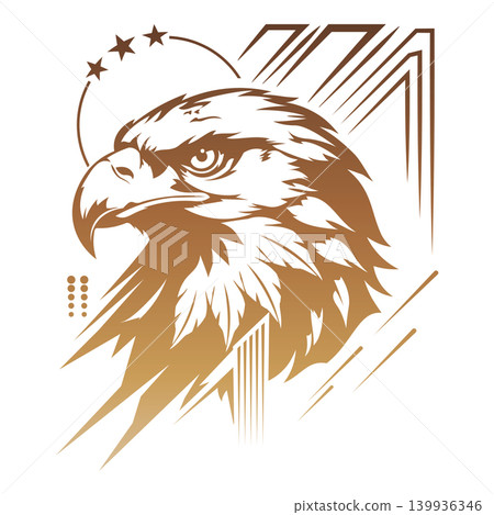 Eagle logo vector illustrations design template Eagle logo vector illustrations design template 139936346