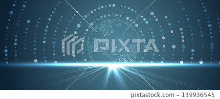 Digital cyberspace background representing big data, cloud computing, and AI Digital cyberspace background representing big data, cloud computing, and AI 139936545