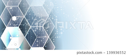 Digital cyberspace background representing big data, cloud computing, and AI 139936552