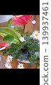Flowers floating on water 139937461