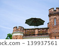 Dessau, Germany  05.24.2026 Neogothic brick tower rooftop terrace 139937561