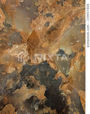Abstract background material that focuses on the crystalline texture of minerals / The weighty and mystical texture created by nature 139937808