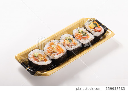 鮭魚紫菜包飯卷 鮭魚紫菜包飯卷 139938583