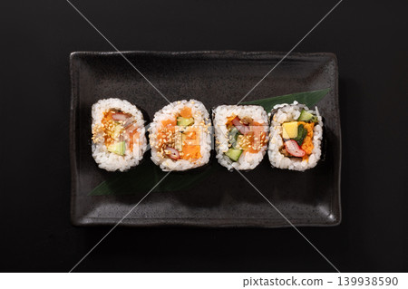 Salmon Kimbap Roll Salmon Kimbap Roll 139938590