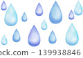 Rain-themed background, cute watercolor illustration Rain-themed background, cute watercolor illustration 139938846