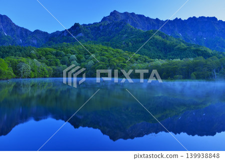 Togakushi and the mirror pond 139938848