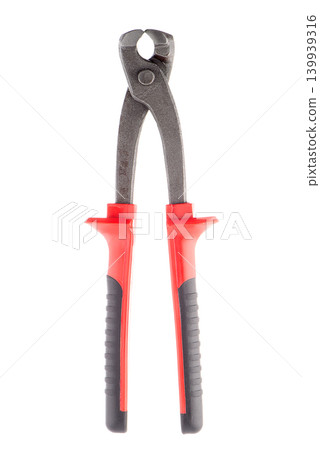 Red nippers isolated Red nippers isolated 139939316