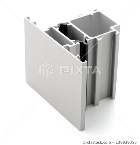 Aluminium profile sample 139939356