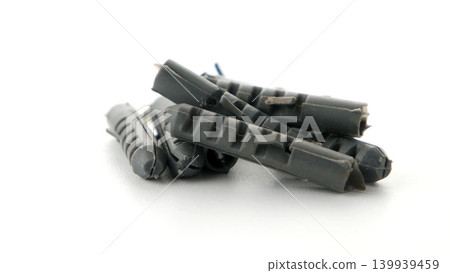 Grey plastic dowels Grey plastic dowels 139939459