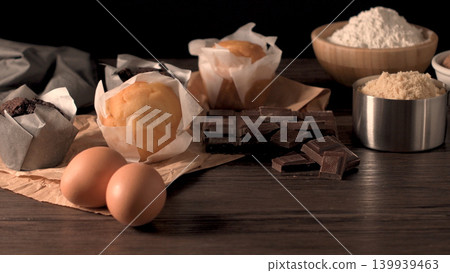 Delicious homemade muffins Delicious homemade muffins 139939463