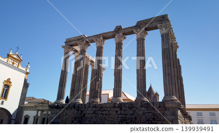 Roman temple of Evora Roman temple of Evora 139939491