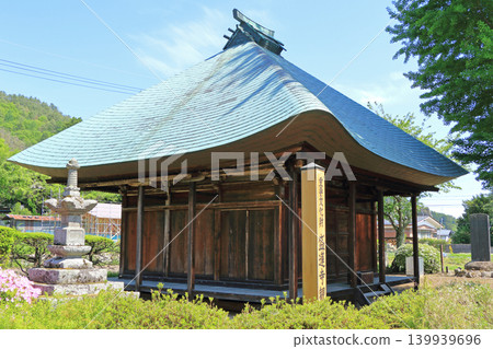 Important Cultural Property: Shorenji Kannon-do Hall, Omachi City, Nagano Prefecture Important Cultural Property: Shorenji Kannon-do Hall, Omachi City, Nagano Prefecture 139939696