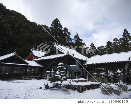 雪中的野上八幡宮 雪中的野上八幡宮 139940159