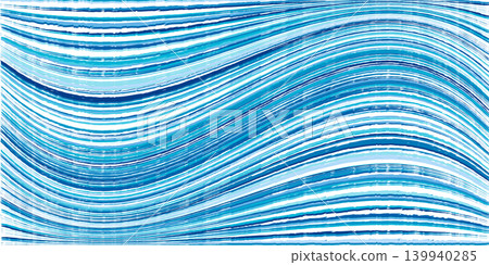 Blue wavy abstract line graphic background Blue wavy abstract line graphic background 139940285