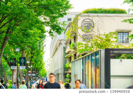 Harajuku Omotesando, Tokyo, early summer Harajuku Omotesando, Tokyo, early summer 139940938