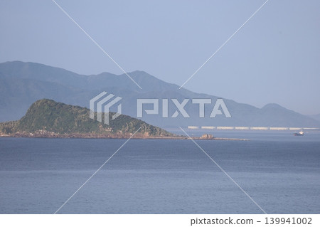 Oil base as seen from the sea: Shibushi Oil Storage Base Oil base as seen from the sea: Shibushi Oil Storage Base 139941002