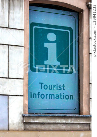 Tourist information sign in Belgrade street 139941232