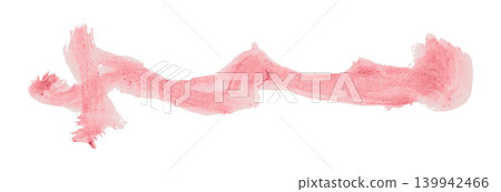 pink brush isolated on transparent background pink watercolor pink brush isolated on transparent background pink watercolor 139942466