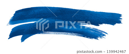 blue brush isolated on transparent background blue watercolor blue brush isolated on transparent background blue watercolor 139942467