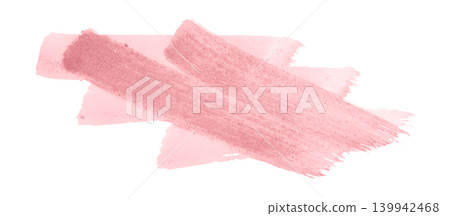pink brush isolated on transparent background pink watercolor pink brush isolated on transparent background pink watercolor 139942468