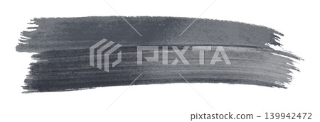 dark gray brush isolated on transparent background dark gray watercolor dark gray brush isolated on transparent background dark gray watercolor 139942472