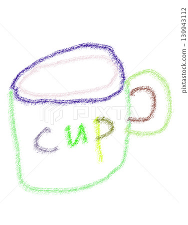 杯子(手繪插圖杯) 杯子(手繪插圖杯) 139943112