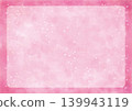 Background material: Springtime cherry blossom blizzard image background - pink, cherry blossoms, plum blossoms, watercolor painting. 139943119