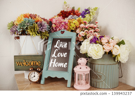 Live, Love, Home Motivational And Inspirational Quotes 139943237