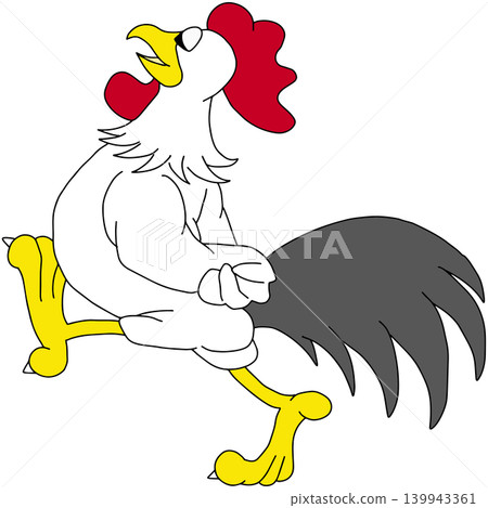 Hand-drawn animal illustration ☆ Chicken Hand-drawn animal illustration ☆ Chicken 139943361