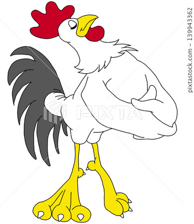 Hand-drawn animal illustration ☆ Chicken Hand-drawn animal illustration ☆ Chicken 139943362