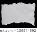 Ripped wrinkled paper 139944692