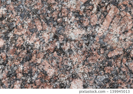 Granite stone pattern, close-up background photo texture Granite stone pattern, close-up background photo texture 139945013