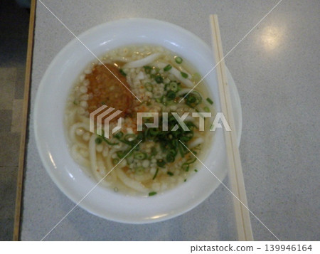 Delicious udon noodles you can enjoy on the ferry to Sakurajima Delicious udon noodles you can enjoy on the ferry to Sakurajima 139946164