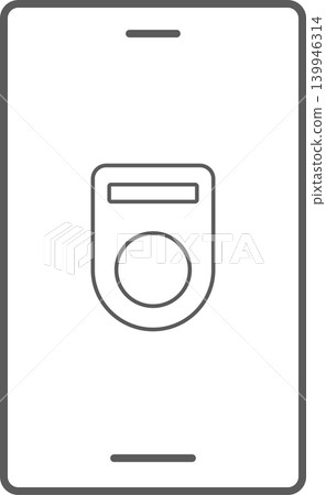 Smartphone screen icon: Electronic payment Smartphone screen icon: Electronic payment 139946314