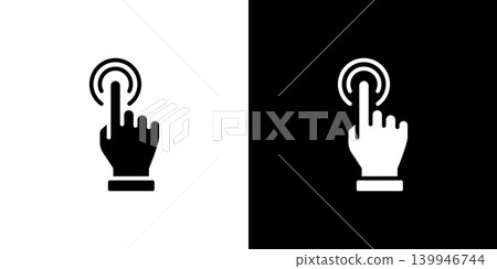 Tap/click hand icon Tap/click hand icon 139946744