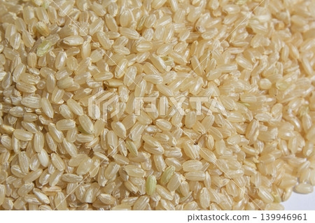 It is brown rice close up It is brown rice close up 139946961