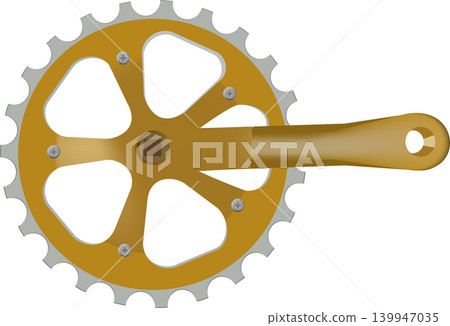 bicycle crown pinion bicycle crown pinion 139947035