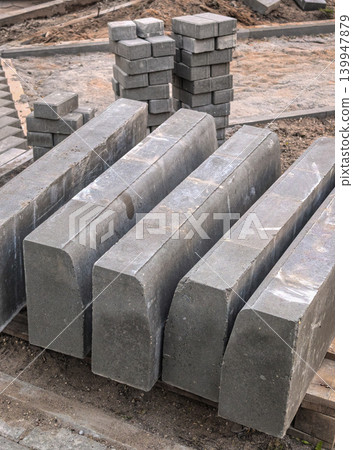 Unfinished Construction Paving Project Unfinished Construction Paving Project 139947879