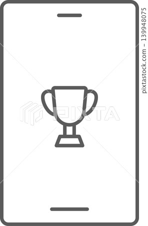 Smartphone screen icon: Trophy Smartphone screen icon: Trophy 139948075