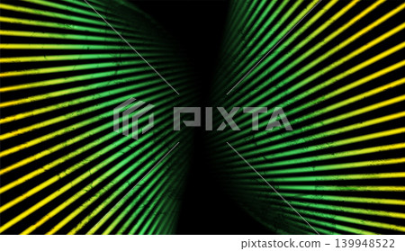 Bright green yellow smooth lines abstract futuristic tech grunge background Bright green yellow smooth lines abstract futuristic tech grunge background 139948522